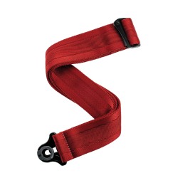 D'ADDARIO Sangle Auto Lock Rouge Pour Guitare