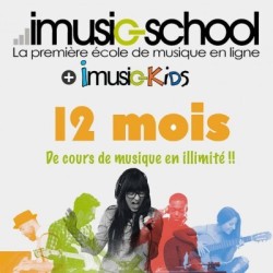 Carte d'abonnement 12 mois IMUSIC-SCHOOL