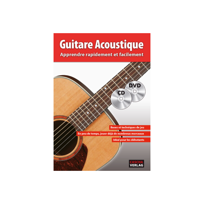 CASCHA Méthode Guitare acoustique