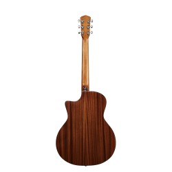 Guitare Folk V2-OMCE Naturelle Massive Électro