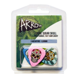 ARROW Pack 5 médiators Skull