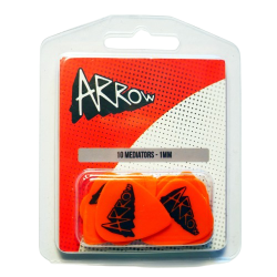 ARROW Pack 10 médiators Delrin 1 mm