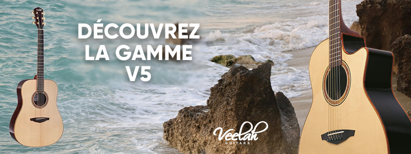 Découvrez la gamme V5 ! Veelah Guitars 